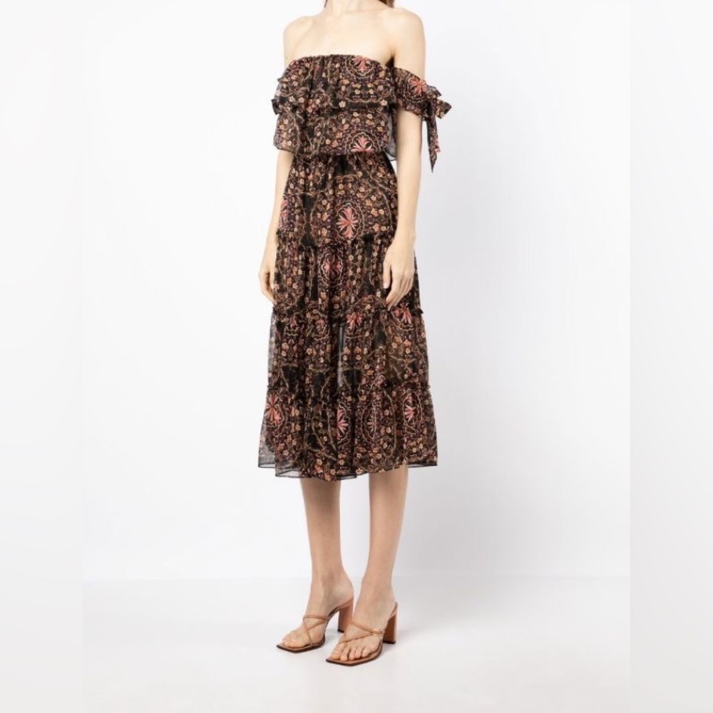 Misa Micaela Midi Dress - Picture 2 of 7